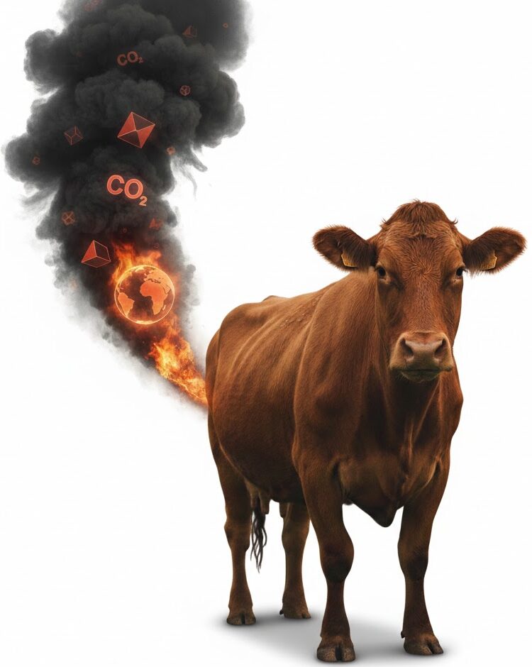 flexatarian diets reduce so called greenhouse gases from animals